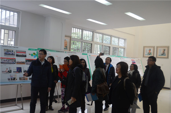 参观药用资源化学与药物分子工程重点实验室