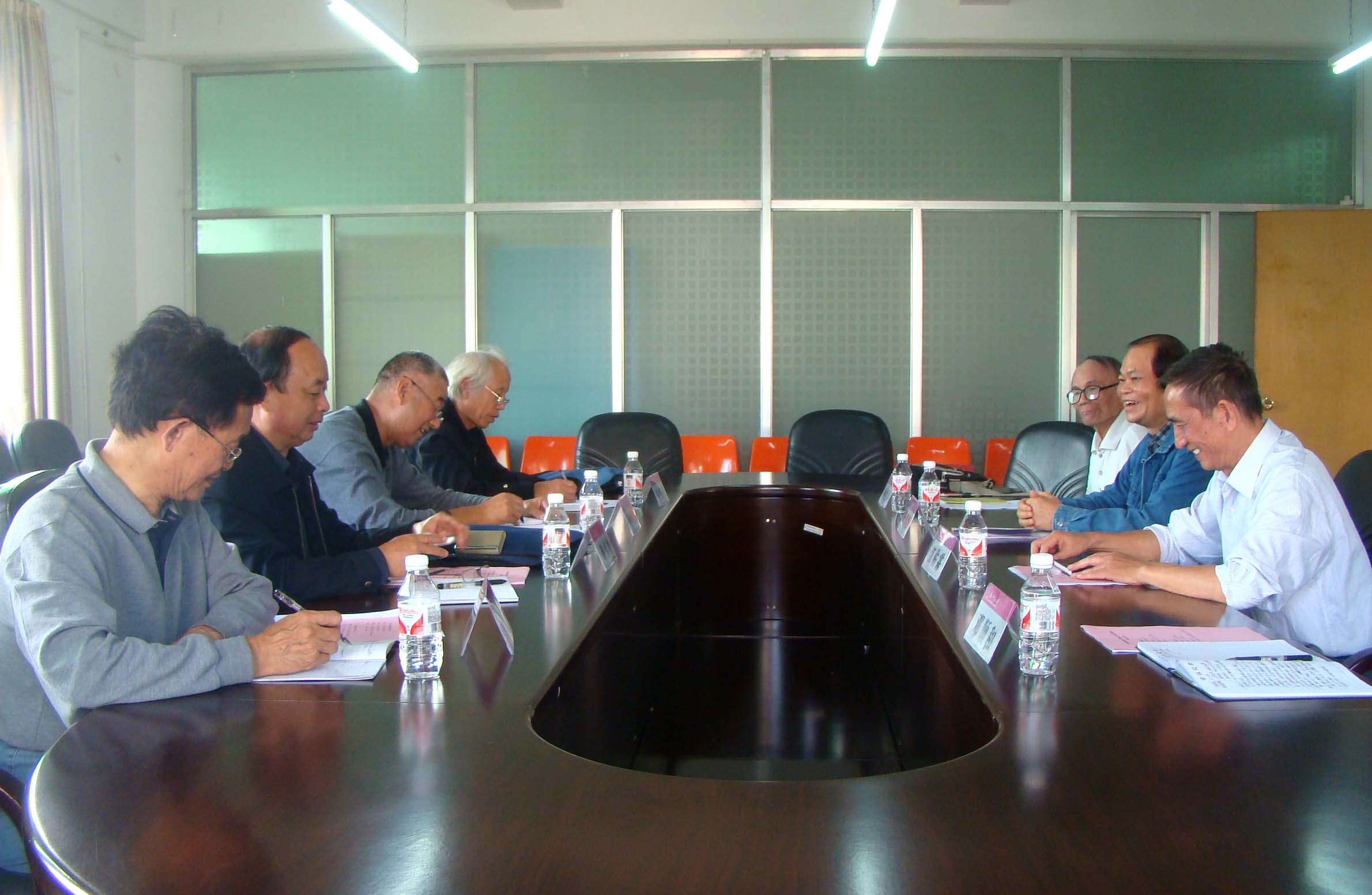 周口师范学院关工委到我校交流