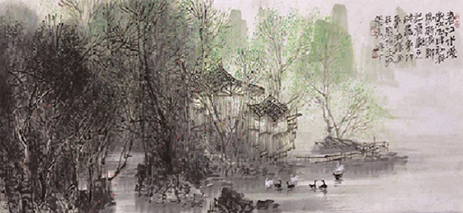 １白晓军 春江水暖 34cm×138cm 国画.jpg