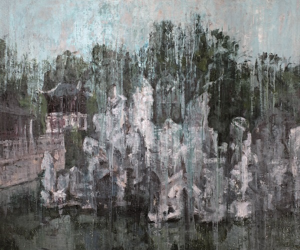 ８刘宪标 《园林》二 布面油彩 90x65cm.jpg